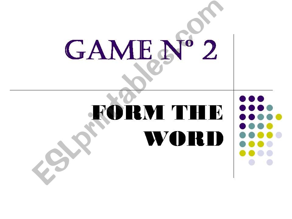 spelling game (part 2) powerpoint