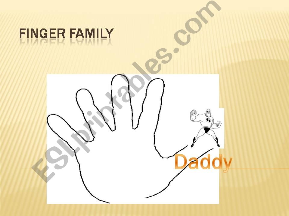 Finger Family powerpoint