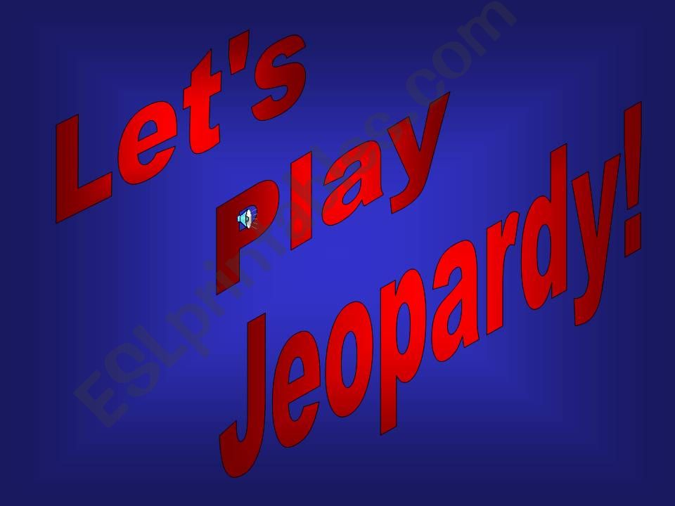 Lincoln Jeopardy Game powerpoint