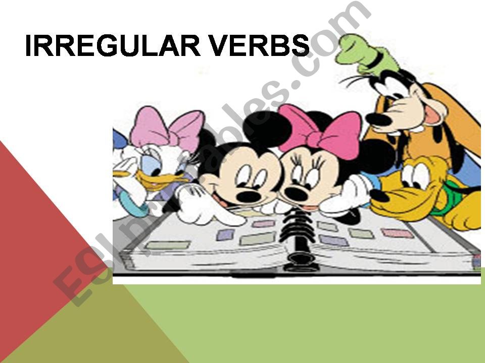 Irregular Verbs powerpoint