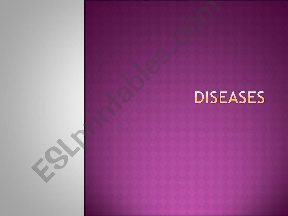 Diseases powerpoint
