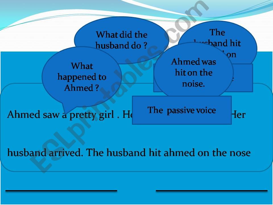 passive voice ppt powerpoint