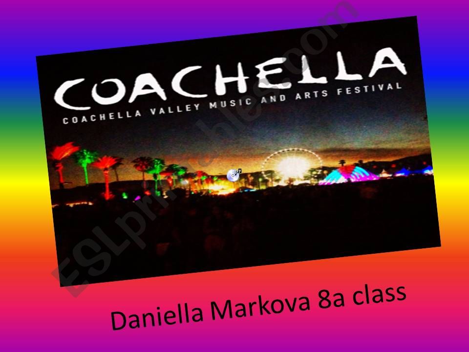 Coachella powerpoint