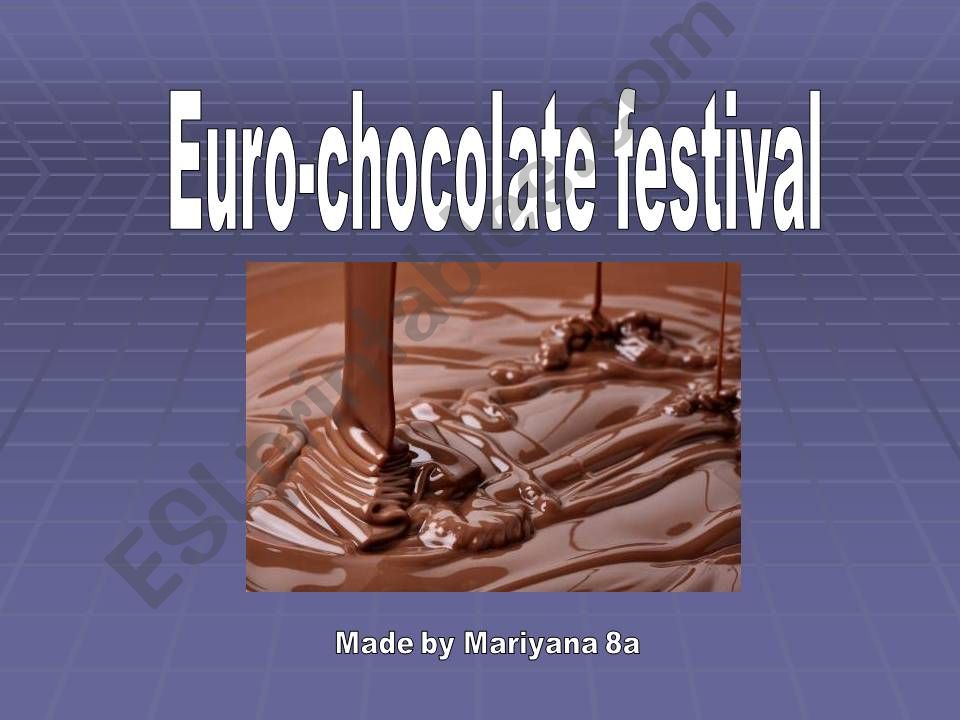 Choco festival powerpoint