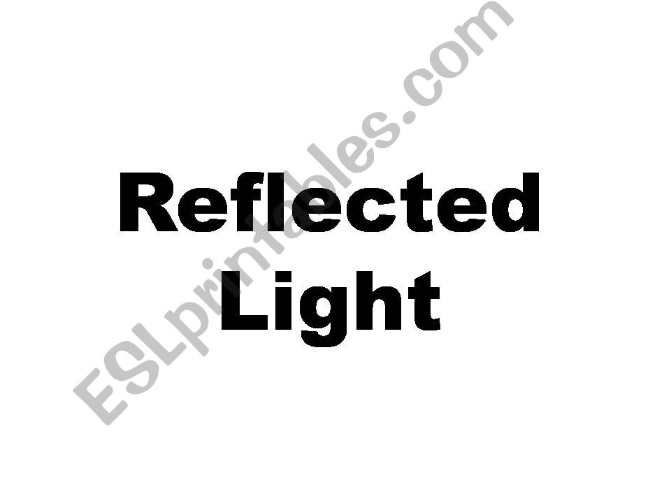 reflected light powerpoint