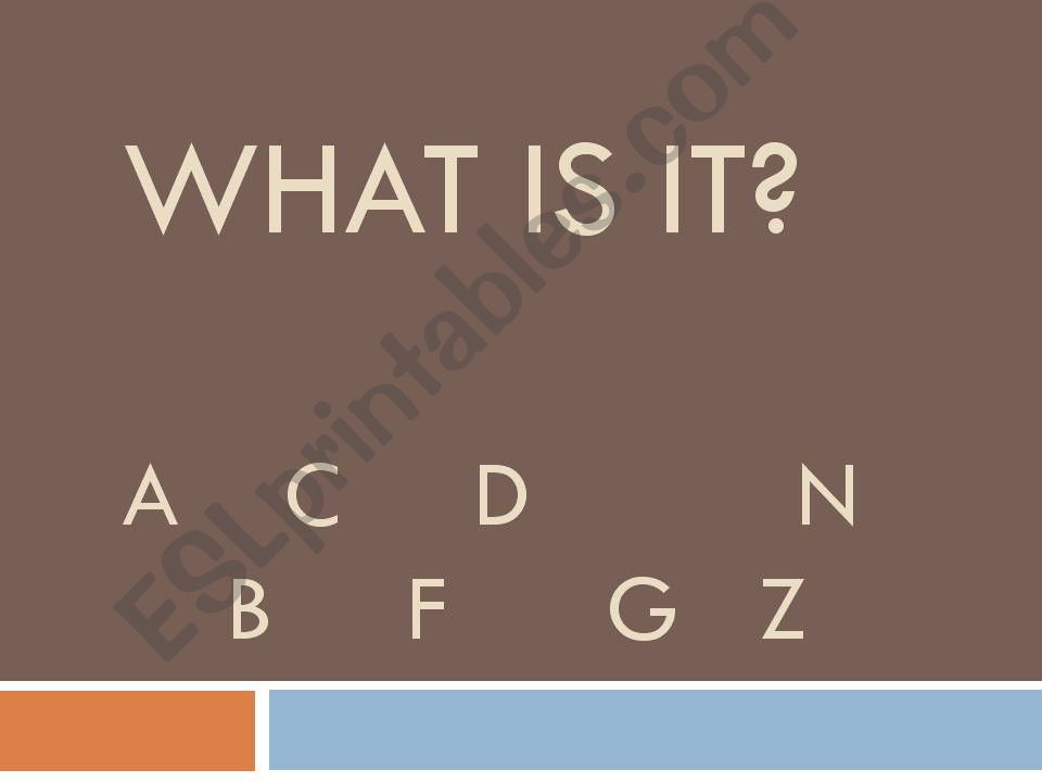 What is it? powerpoint