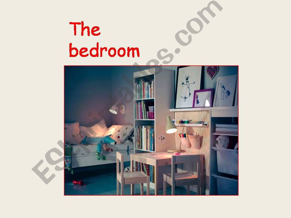 powerpoint vocabulary bedroom powerpoint