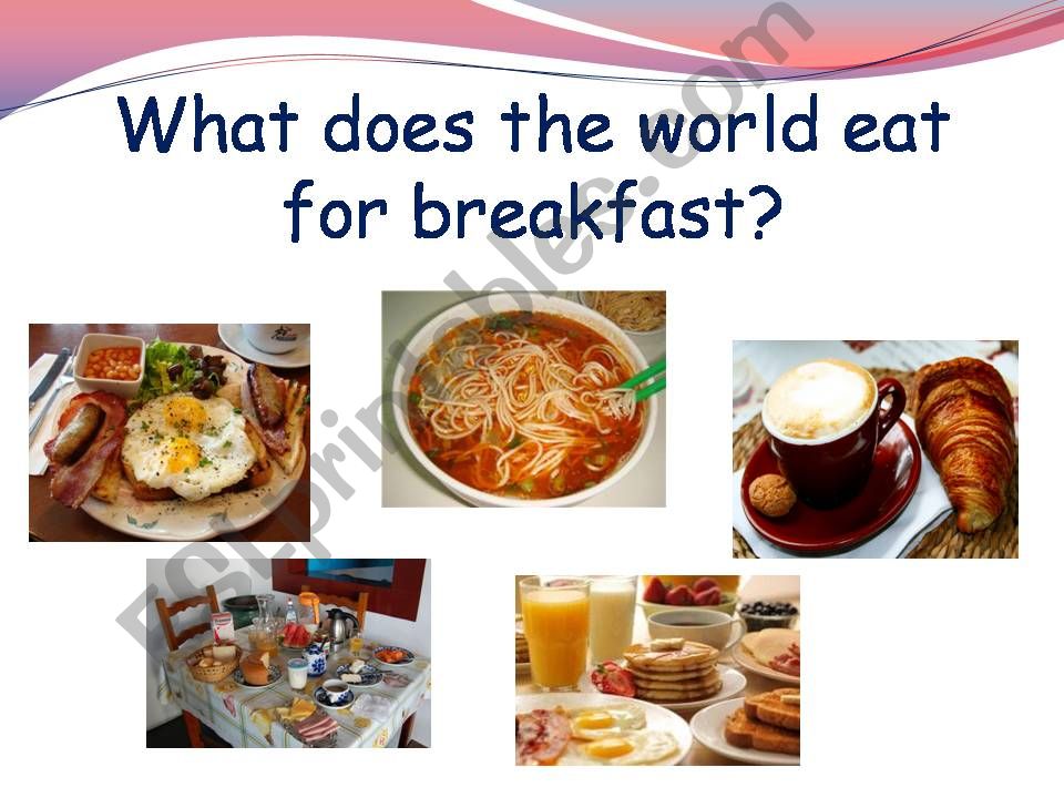 BREAKFAST AROUND THE WORLD - GAME