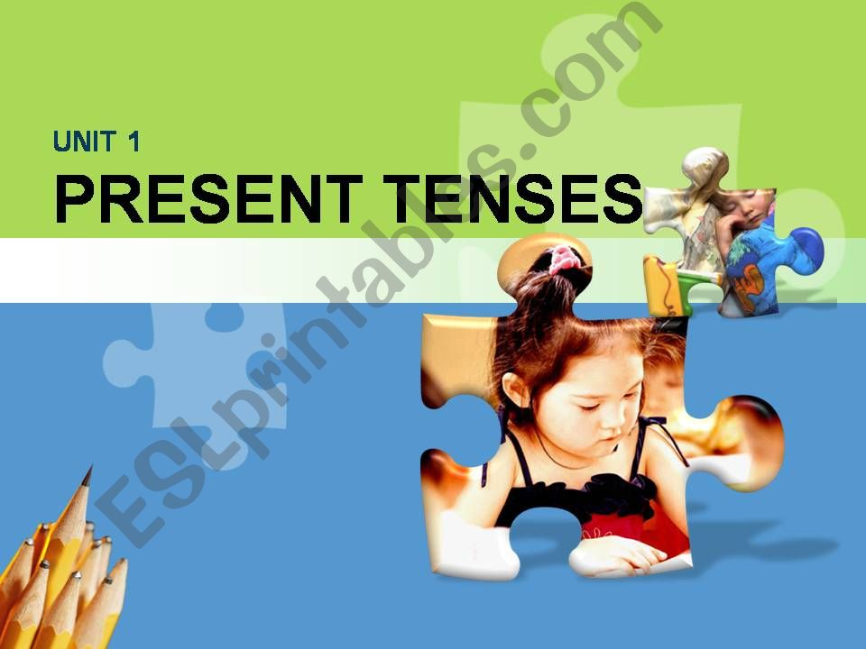 Present Tenses Revision powerpoint