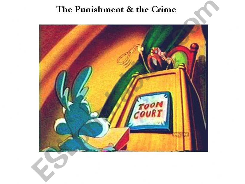 The Punishment & the Crime powerpoint