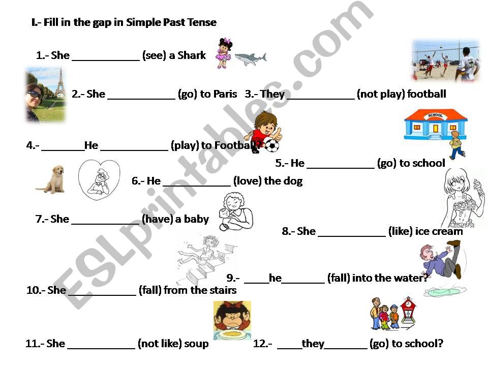 Simple Past Tense powerpoint