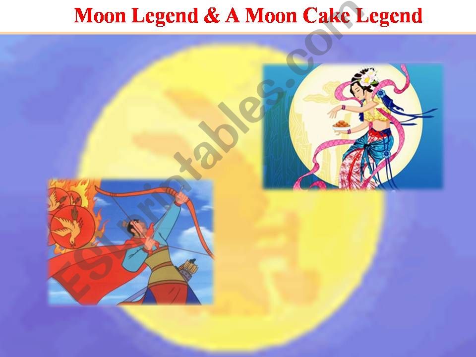 Chinese Moon Legend powerpoint