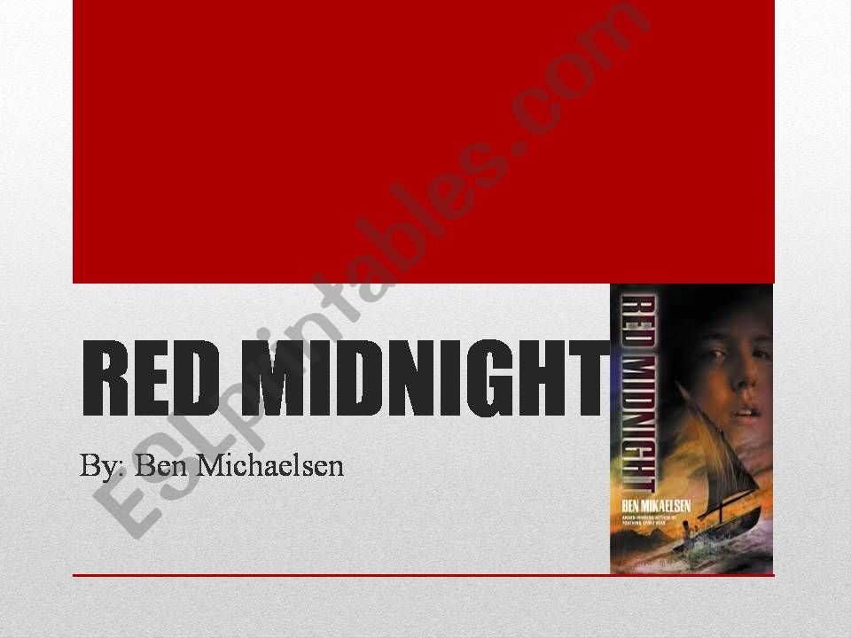 Red midnight written by Ben Michaelson