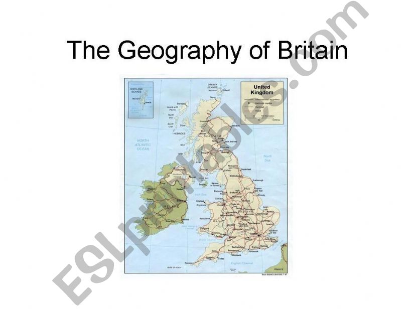 The Geography of Great Britain