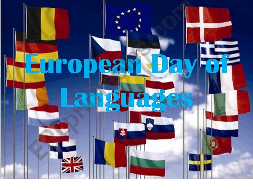 Celebrating European Day of Languages