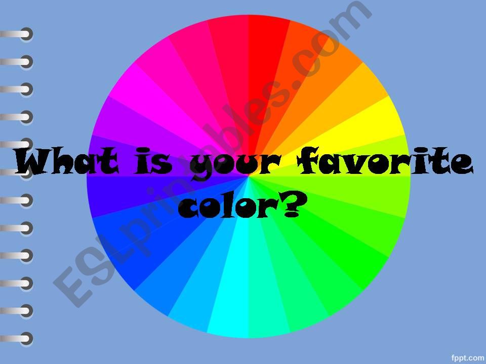 color powerpoint