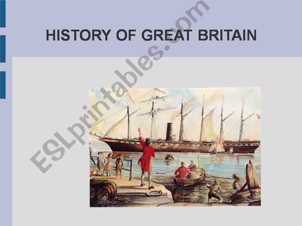 History of Great Britain powerpoint