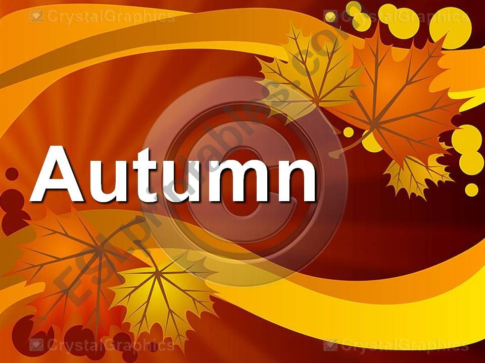 autumn keywords powerpoint