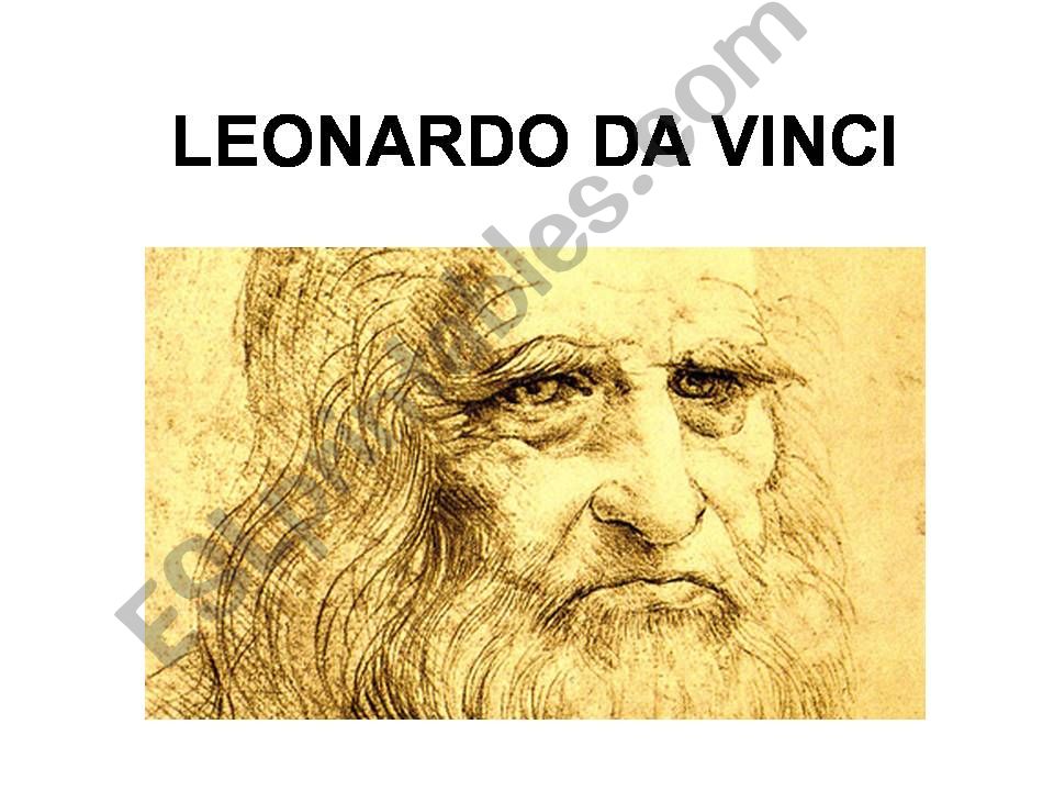 leonardo da vinci powerpoint