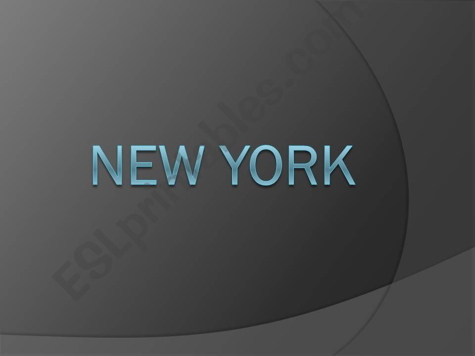 New York quiz ppt powerpoint