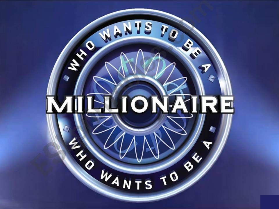 who wants to be a milionare game