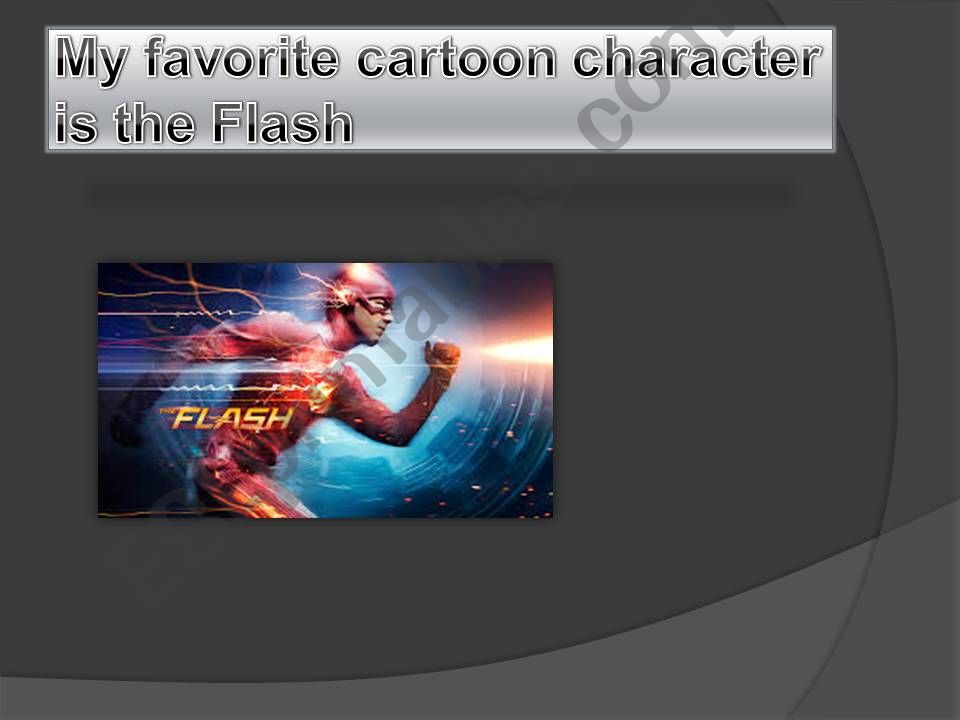 My Favorite cartoon character powerpoint