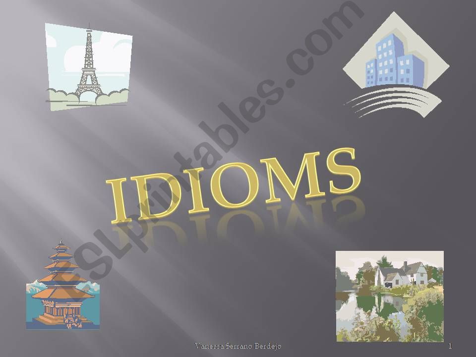 IDIOMS powerpoint