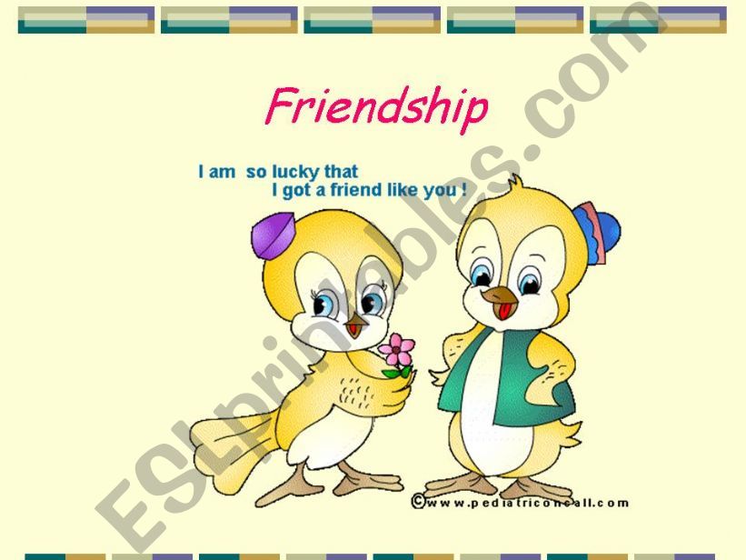 Friendship powerpoint