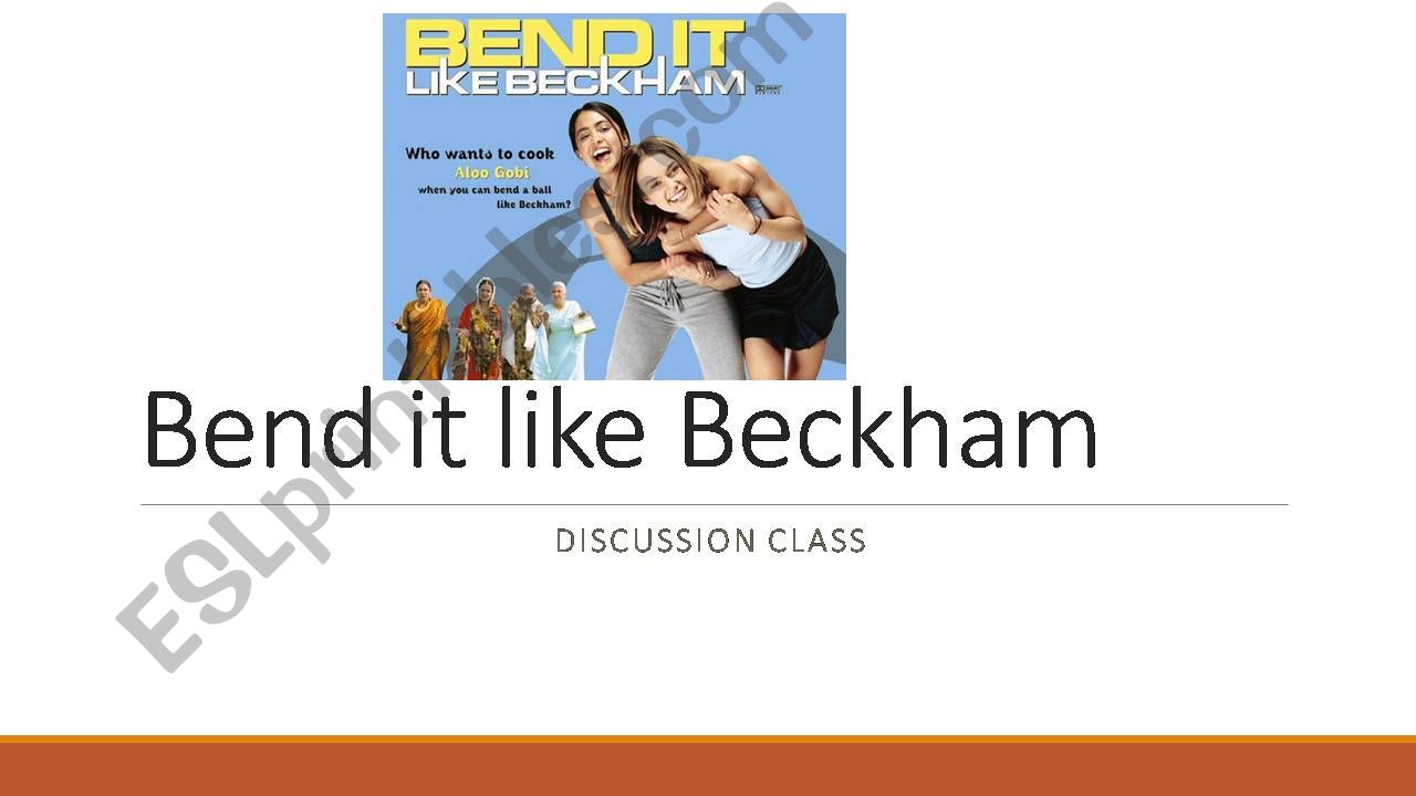 Bend it Like Beckham discussion