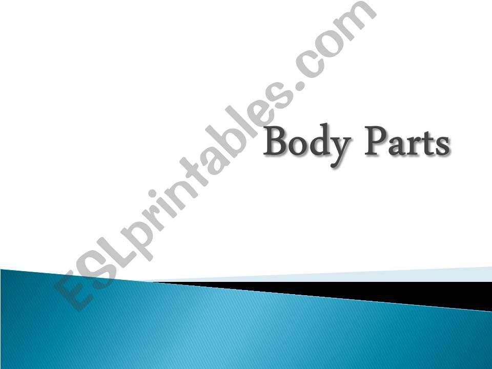 body parts powerpoint