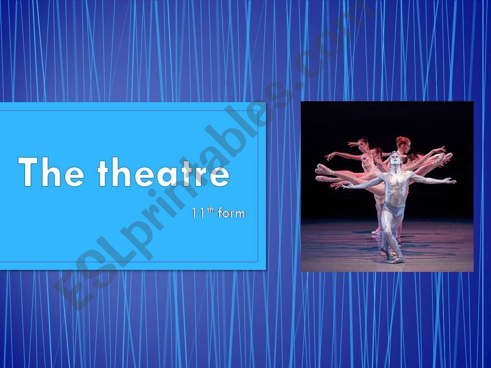 Theatre  powerpoint