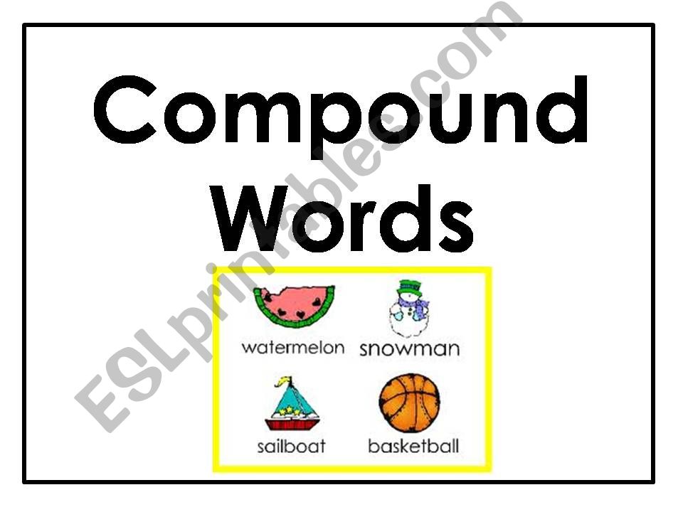 Compounds words powerpoint