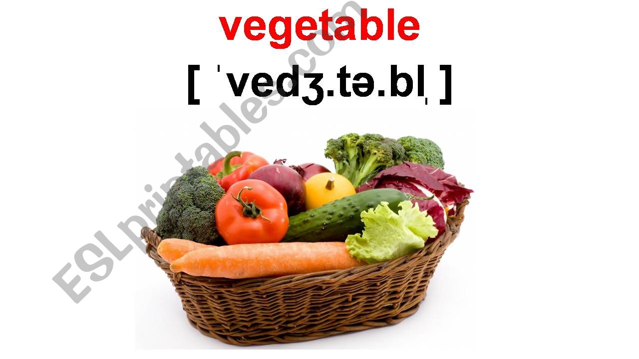 vegetable powerpoint
