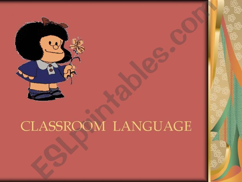 classroom language 2 powerpoint