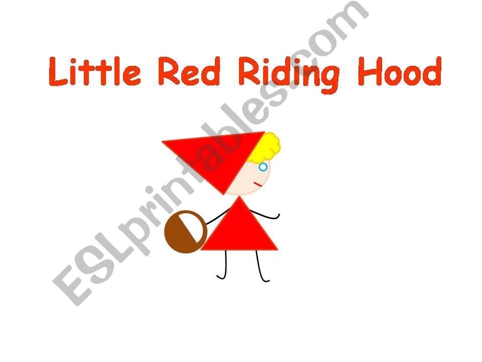 The little red riding hood powerpoint