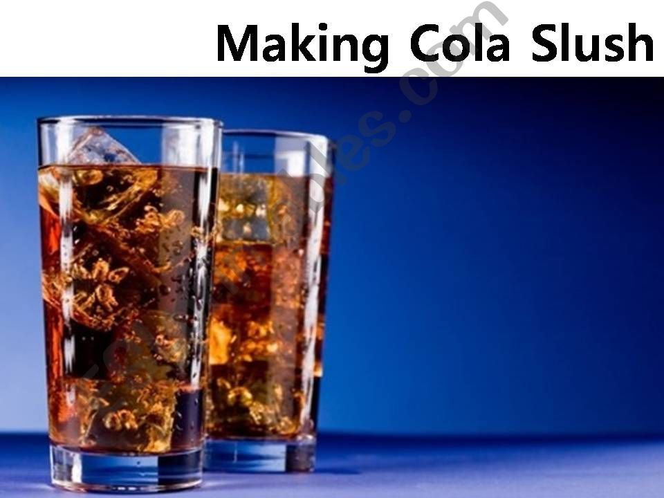 cola slush powerpoint