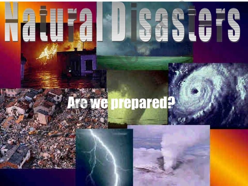 natural disasters powerpoint