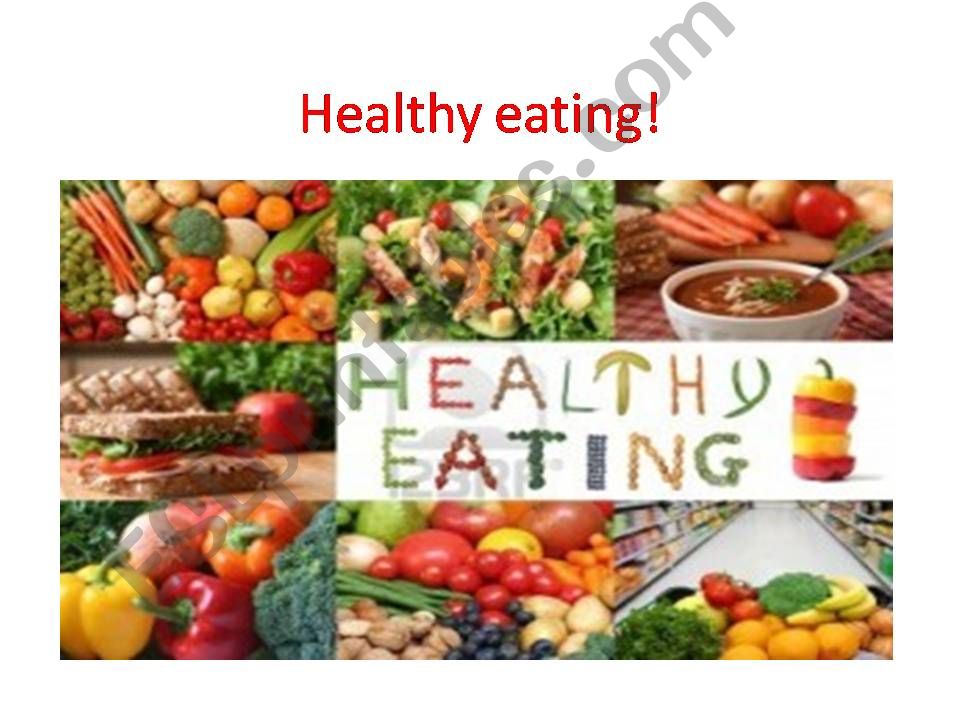 Healthy eating powerpoint