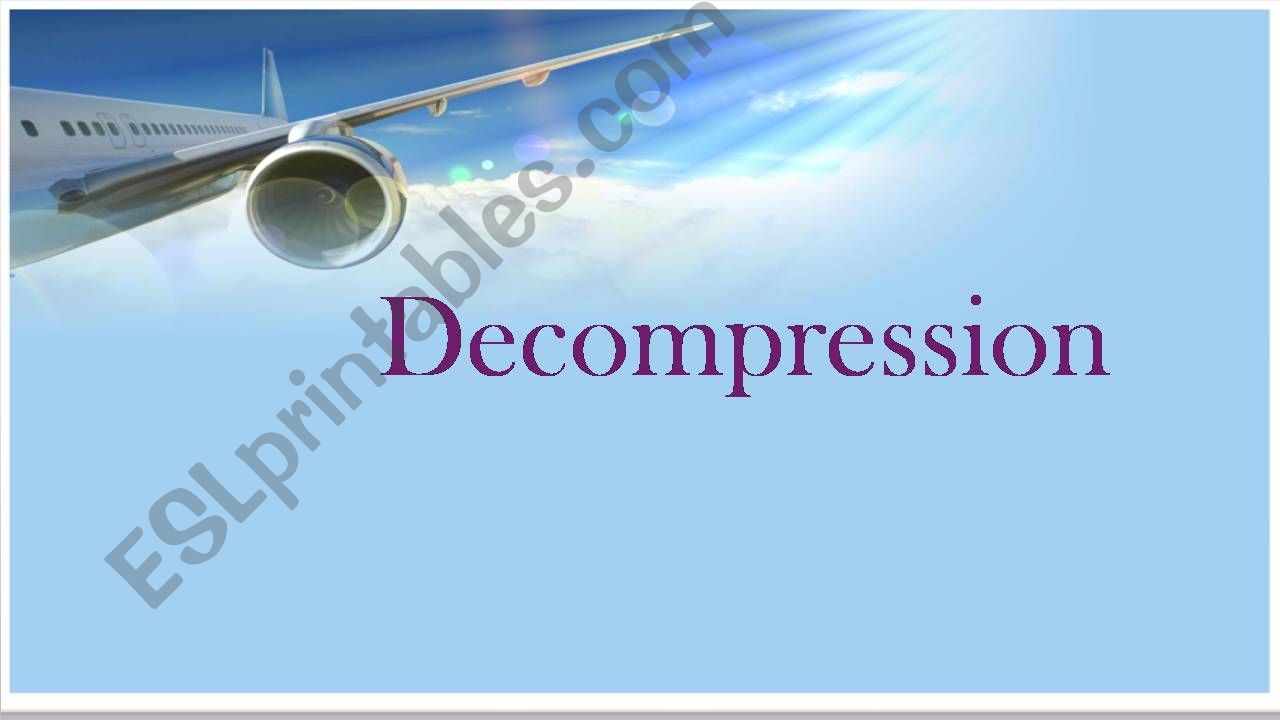 Aircraft Decompression powerpoint