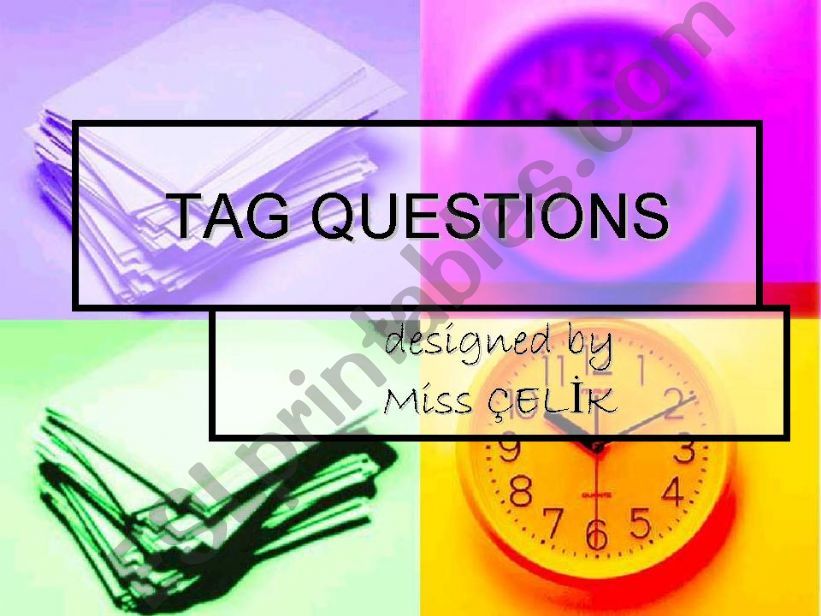 tag question powerpoint