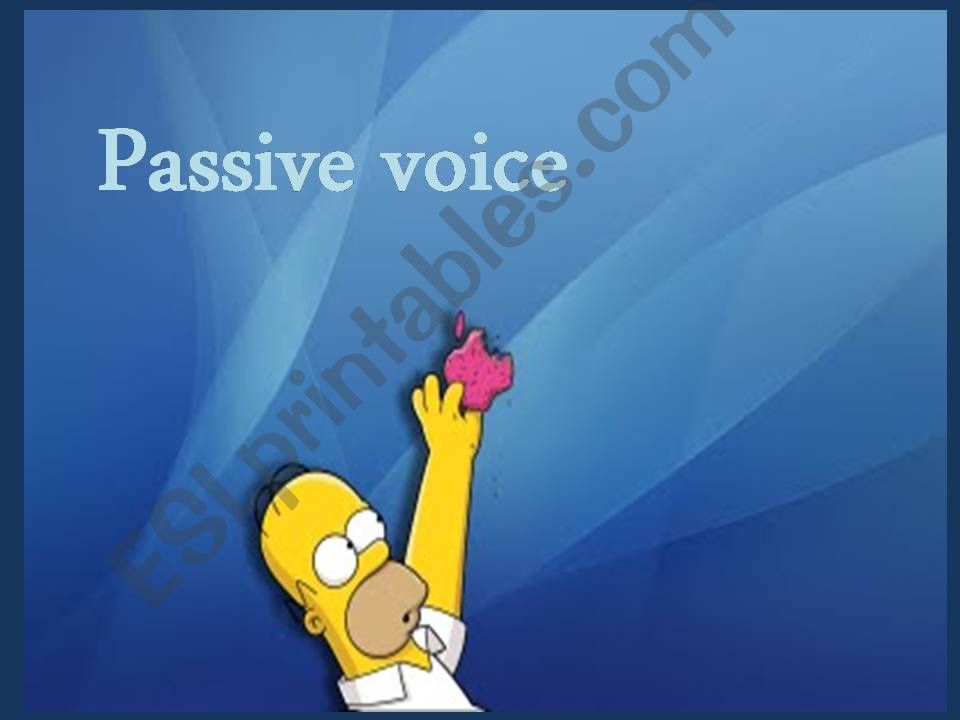 Passive Voice Explanation and Games
