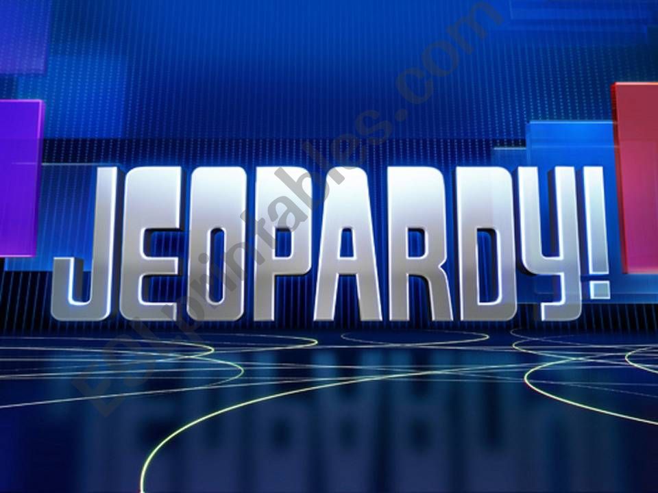 Jeopardy powerpoint