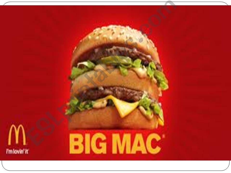 Fast Food Comapnies and ads  powerpoint