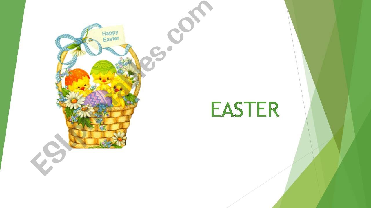 HAPPY EASTER!! powerpoint