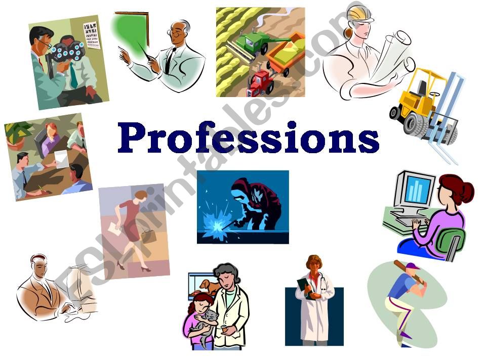 Professions powerpoint