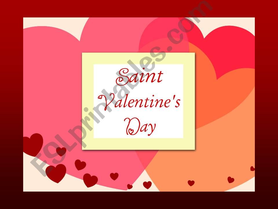 St Valentines Day Quiz powerpoint