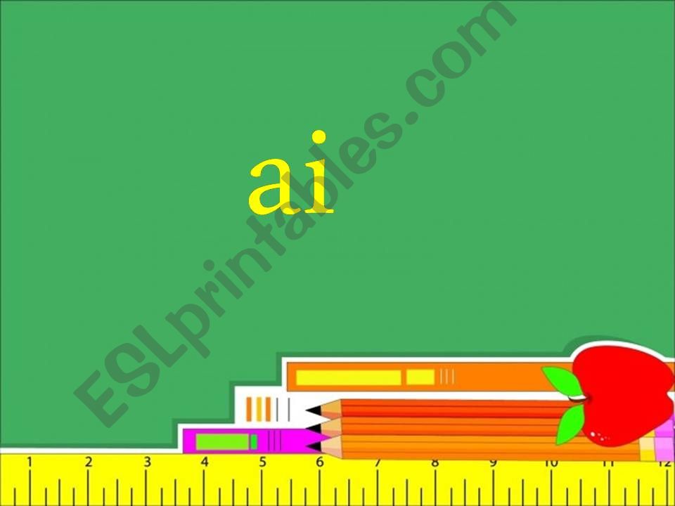 Phonics /ai/ powerpoint