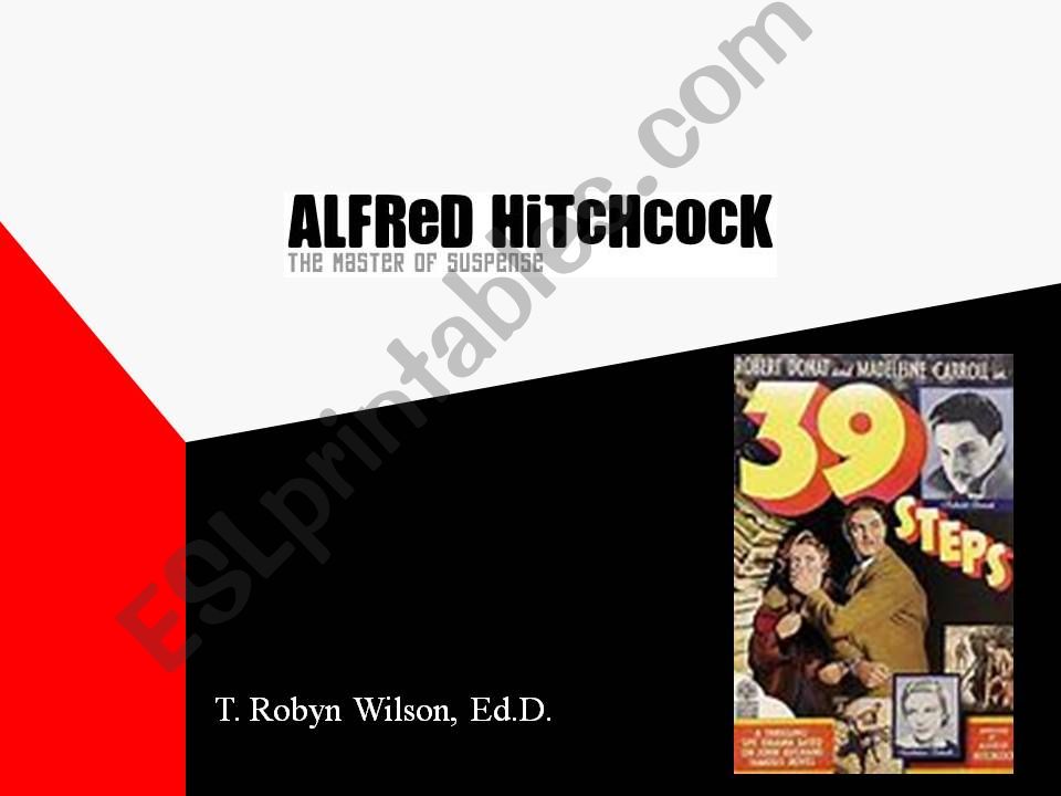 Alfred Hitchcocks Thirty Nine Steps