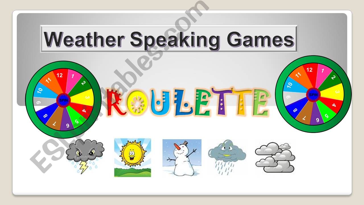 ESL - English PowerPoints: Speaking Activities