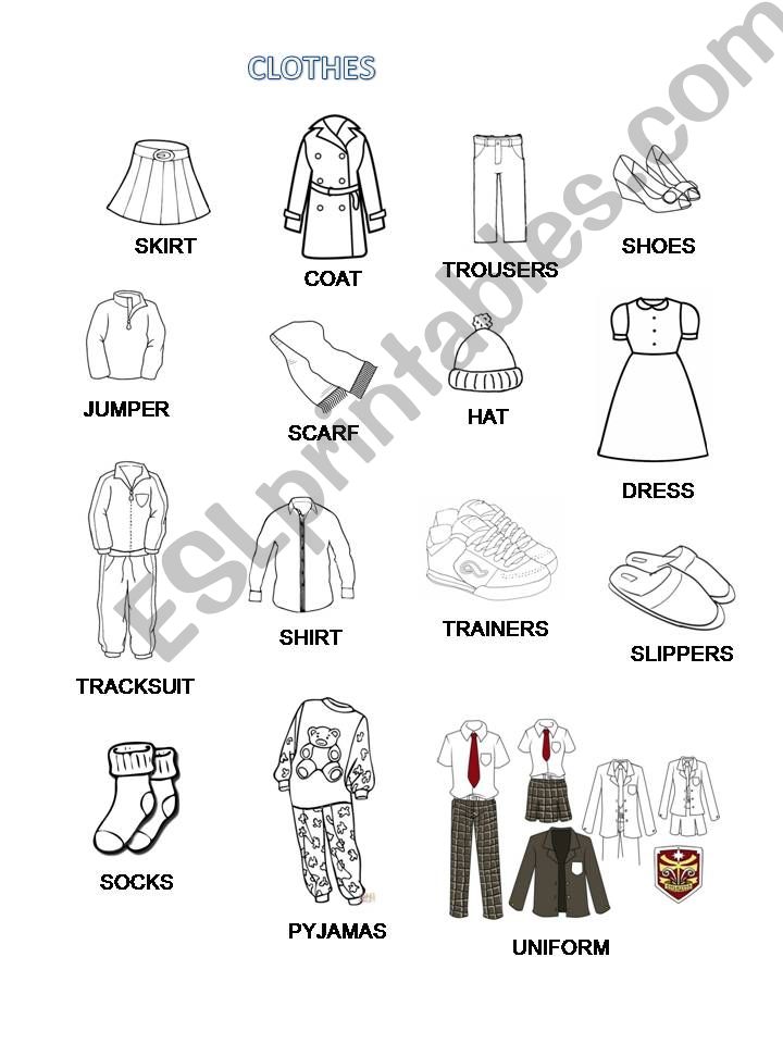 The Clothes powerpoint